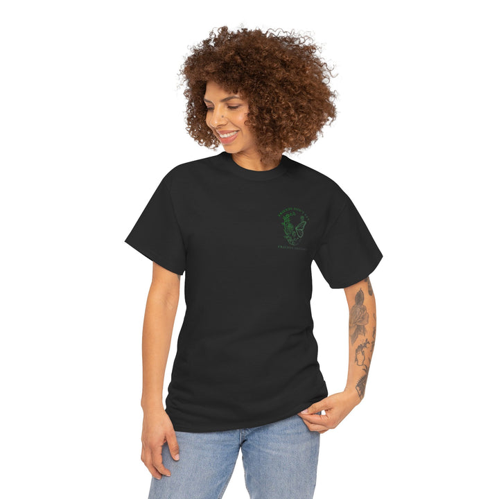 "Friends Don't Let Friends Decomp" Skull Unisex Heavy Cotton Tee