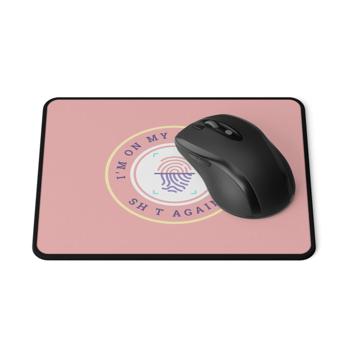 "Vigilante Latent Prints" Non-Slip Mouse Pad