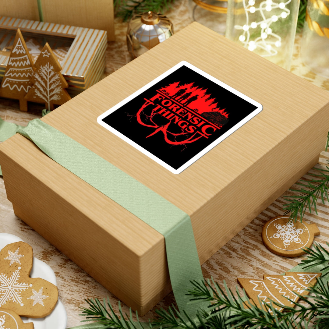"Forensic Things" Vinyl Adhesive Sticker