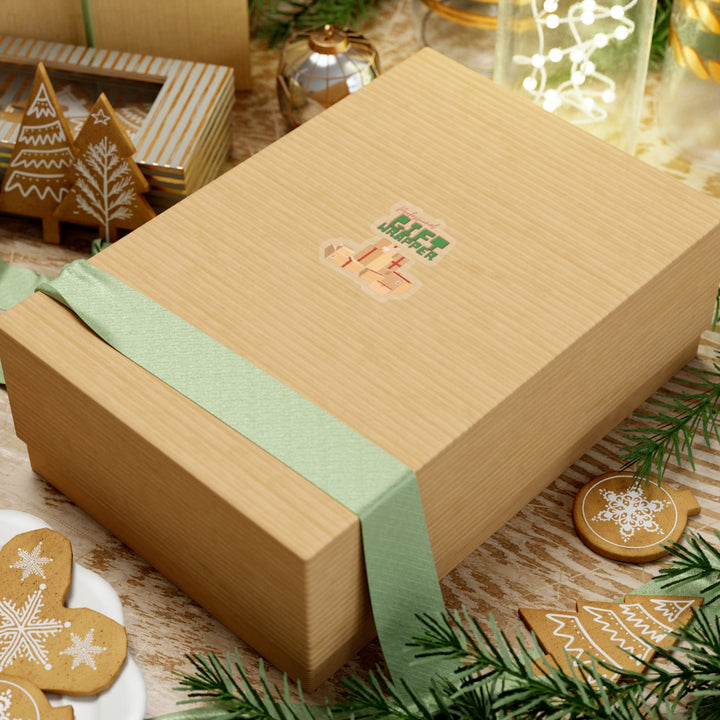 "Professional Gift Wrapper" Vinyl Adhesive Sticker