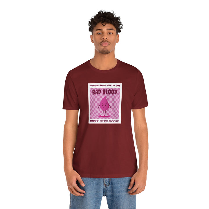 "Bad Blood" Unisex Jersey Short Sleeve Tee