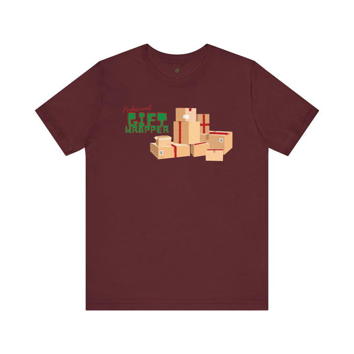 "Professional Gift Wrapper" Unisex Jersey Short Sleeve Tee