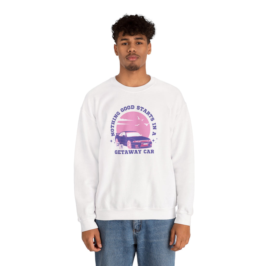 "Getaway Car" Unisex Heavy Blend™ Crewneck Sweatshirt