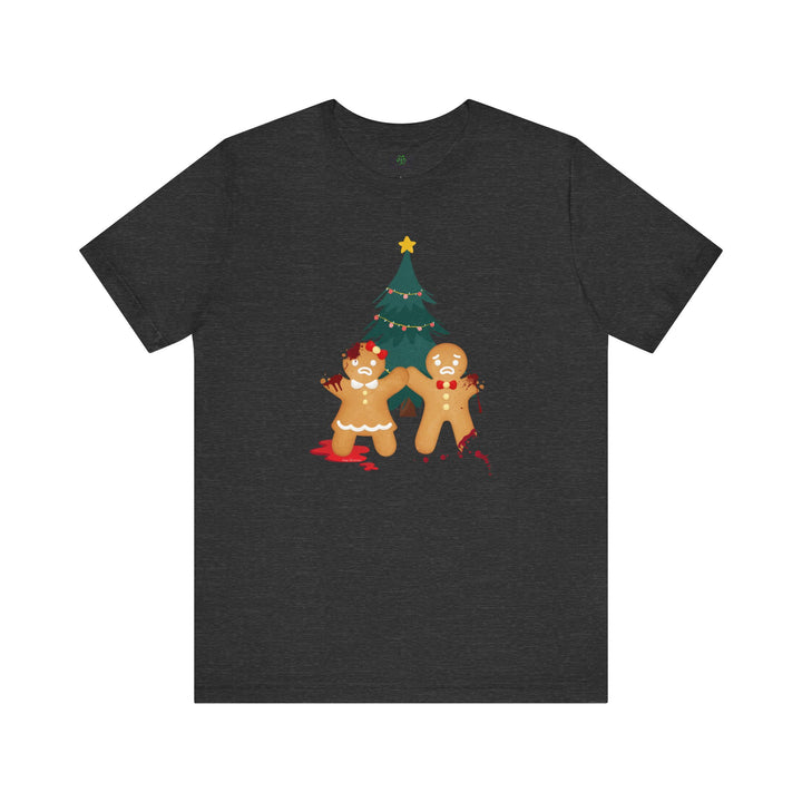 "Gingerbread Crime Scene" Unisex Jersey Short Sleeve Tee