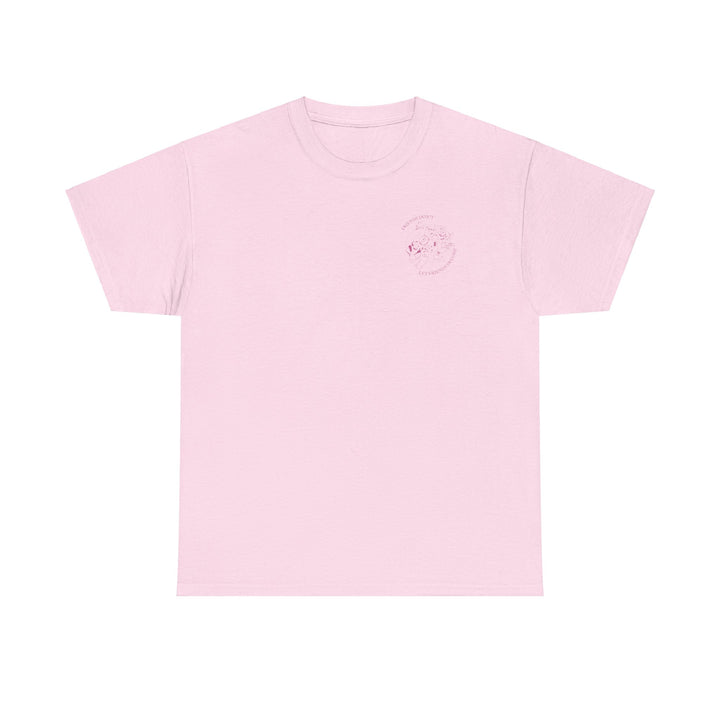 "Friends Don't Let Friends Decomp" Side Skull Unisex Heavy Cotton Tee