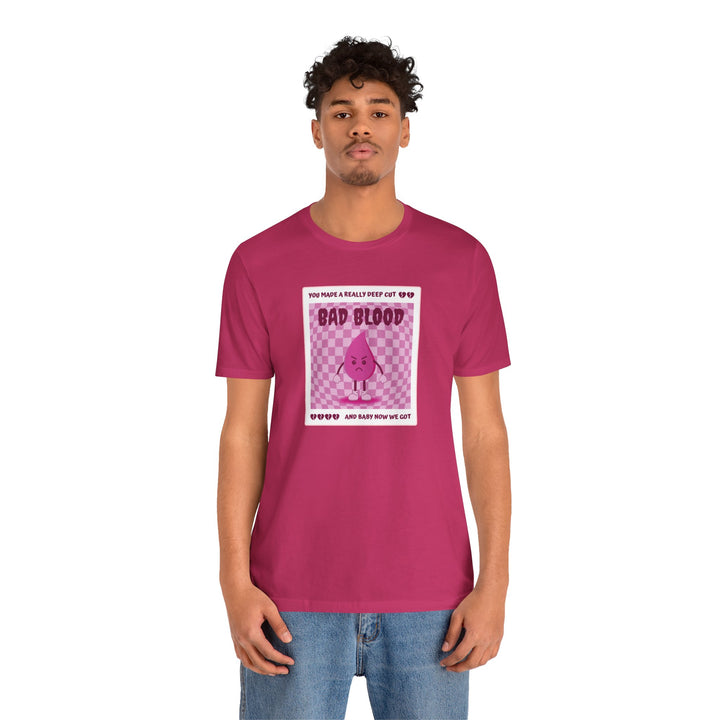 "Bad Blood" Unisex Jersey Short Sleeve Tee