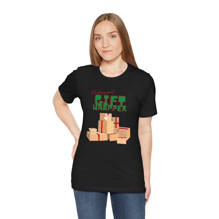 "Professional Gift Wrapper" Unisex Jersey Short Sleeve Tee