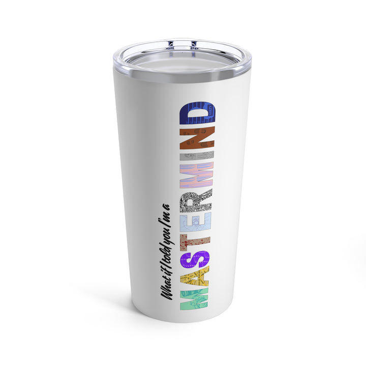 "Mastermind" Tumbler 20oz (White)