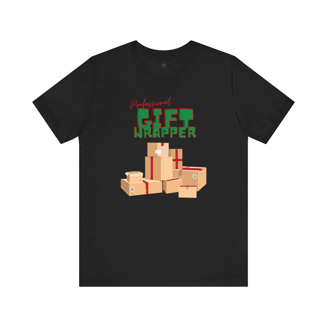 "Professional Gift Wrapper" Unisex Jersey Short Sleeve Tee