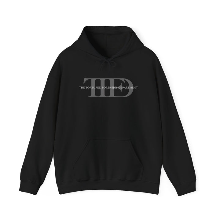 "The Tortured Forensics Department" Logo Unisex Heavy Blend™ Hooded Sweatshirt