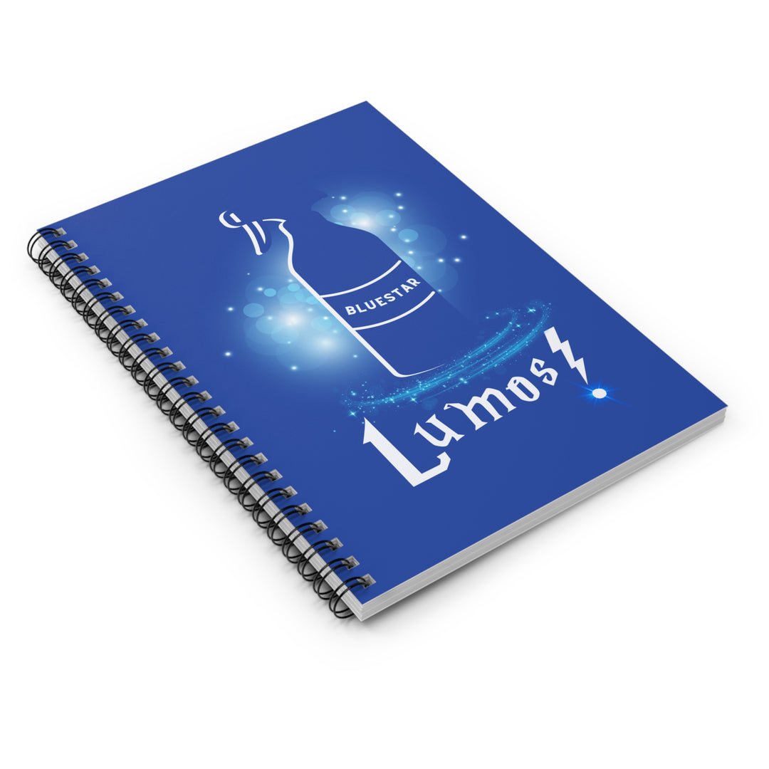 Bluestar "Lumos" Spiral Notebook - Ruled Line
