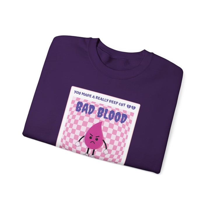 "Bad Blood" Unisex Heavy Blend™ Crewneck Sweatshirt