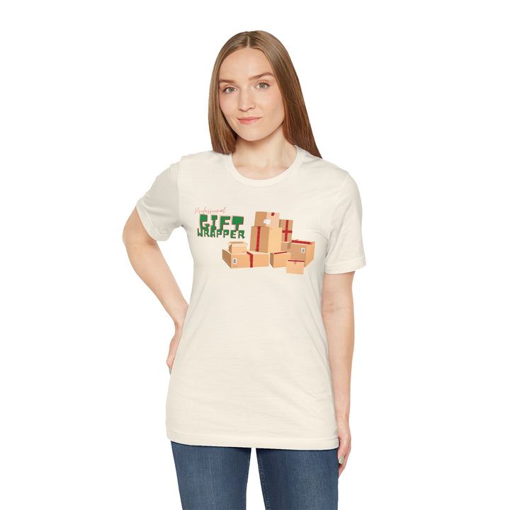 "Professional Gift Wrapper" Unisex Jersey Short Sleeve Tee