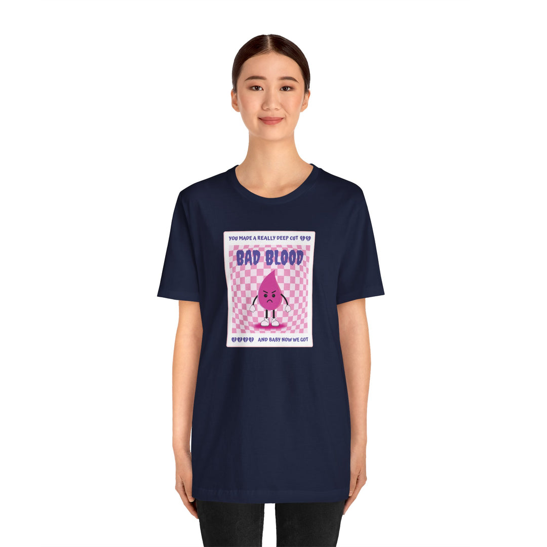 "Bad Blood" Unisex Jersey Short Sleeve Tee