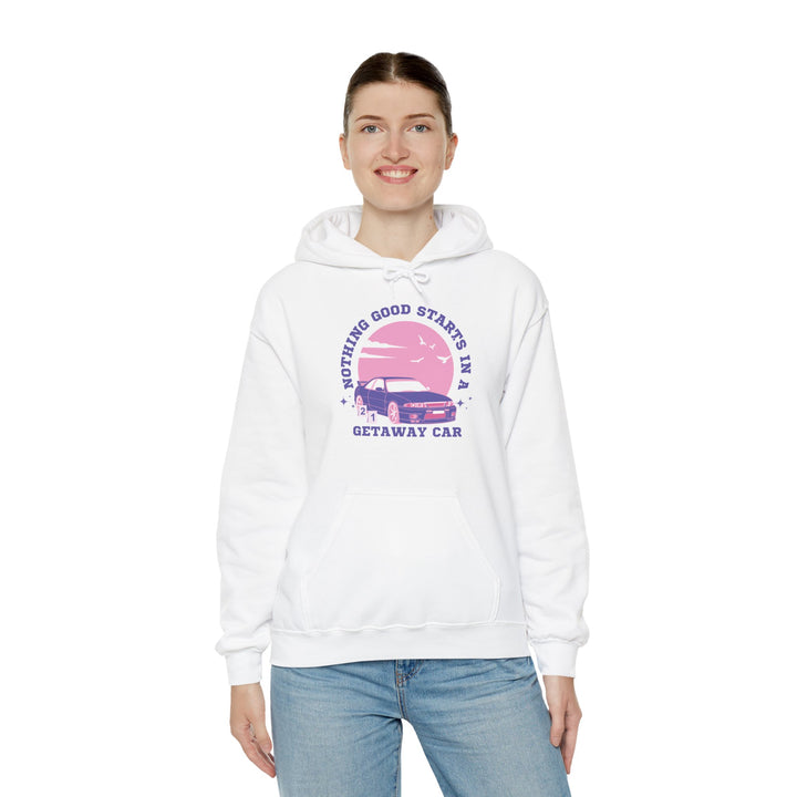 "Getaway Car" Unisex Heavy Blend™ Hooded Sweatshirt