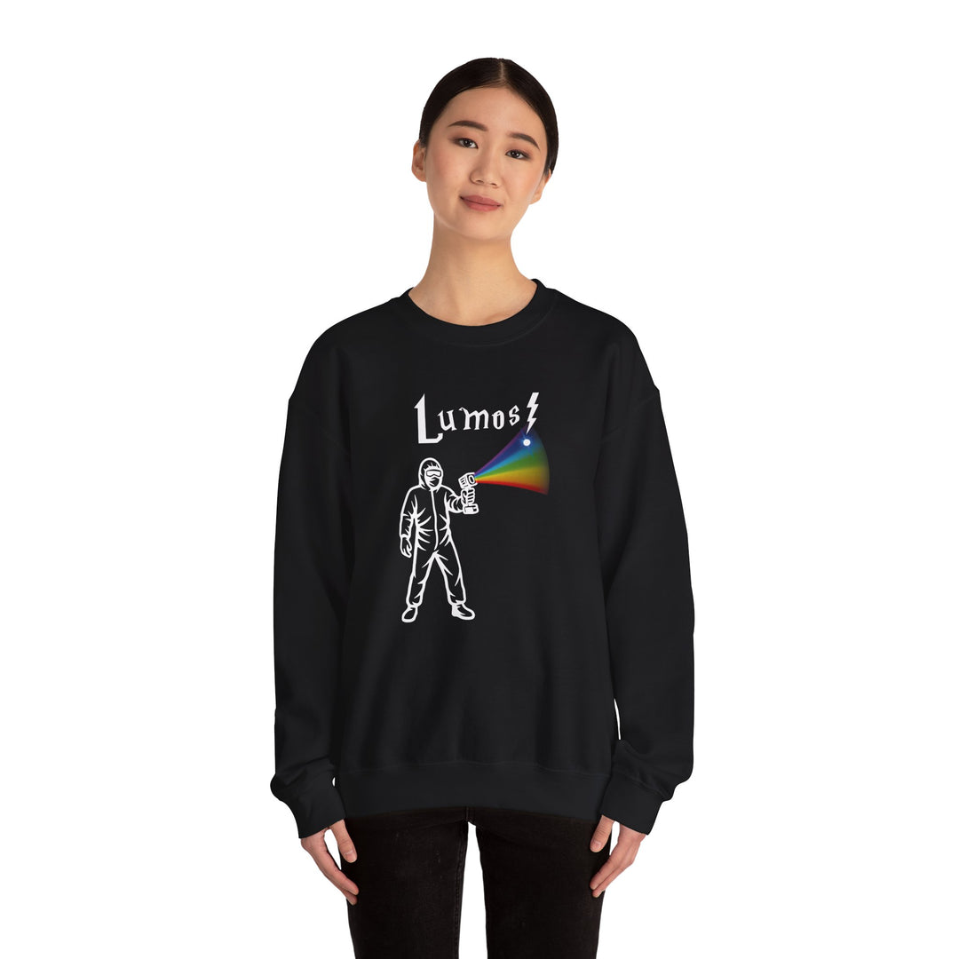 Alternate Light Source "Lumos!" Unisex Heavy Blend™ Crewneck Sweatshirt