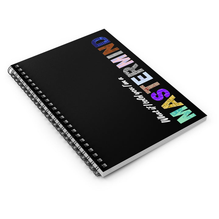 "Mastermind" Spiral Notebook - Ruled Line