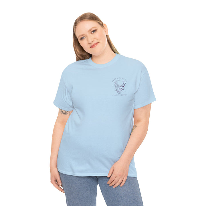 "Friends Don't Let Friends Decomp" Skull Unisex Heavy Cotton Tee