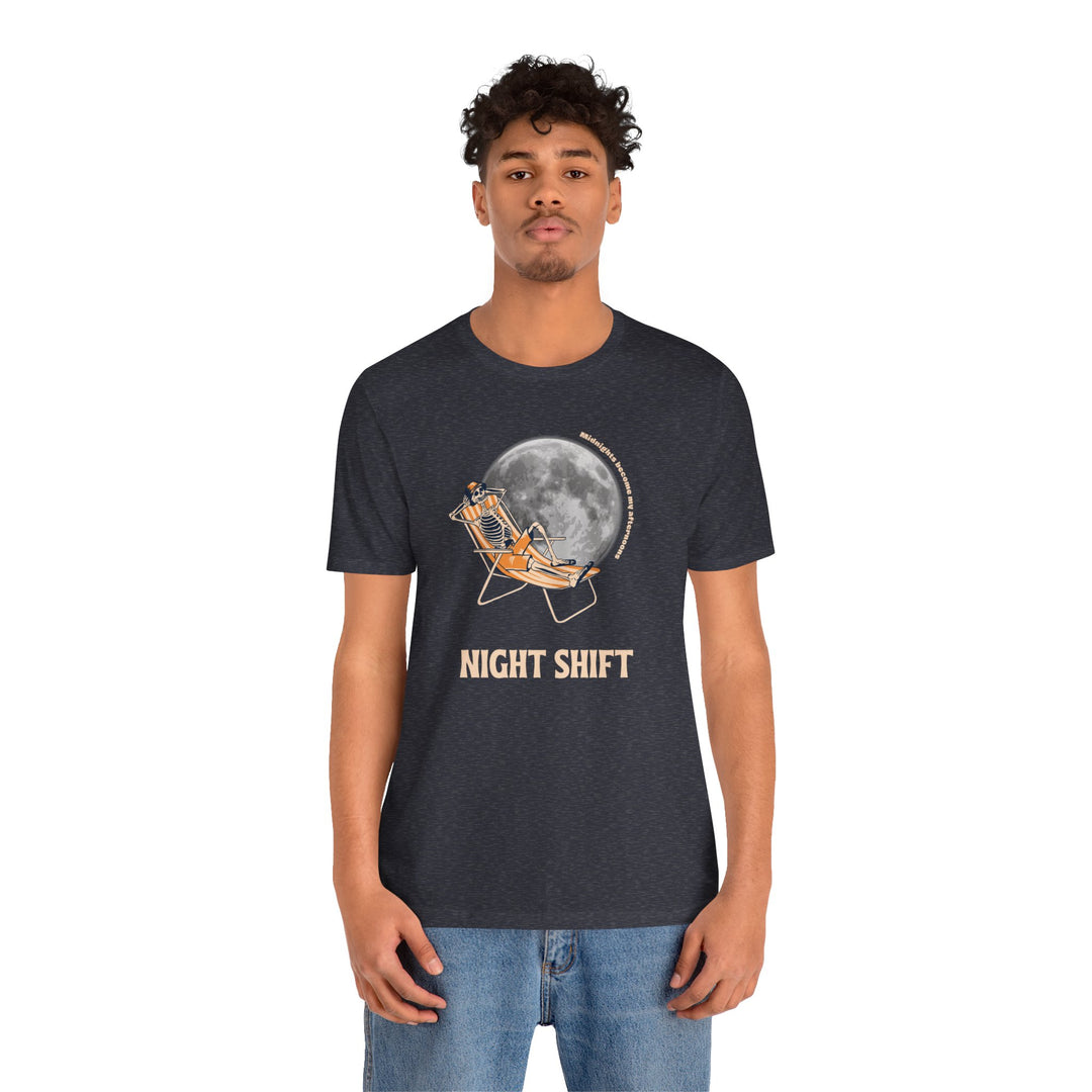 "Night Shift" Unisex Jersey Short Sleeve Tee