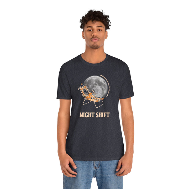 "Night Shift" Unisex Jersey Short Sleeve Tee