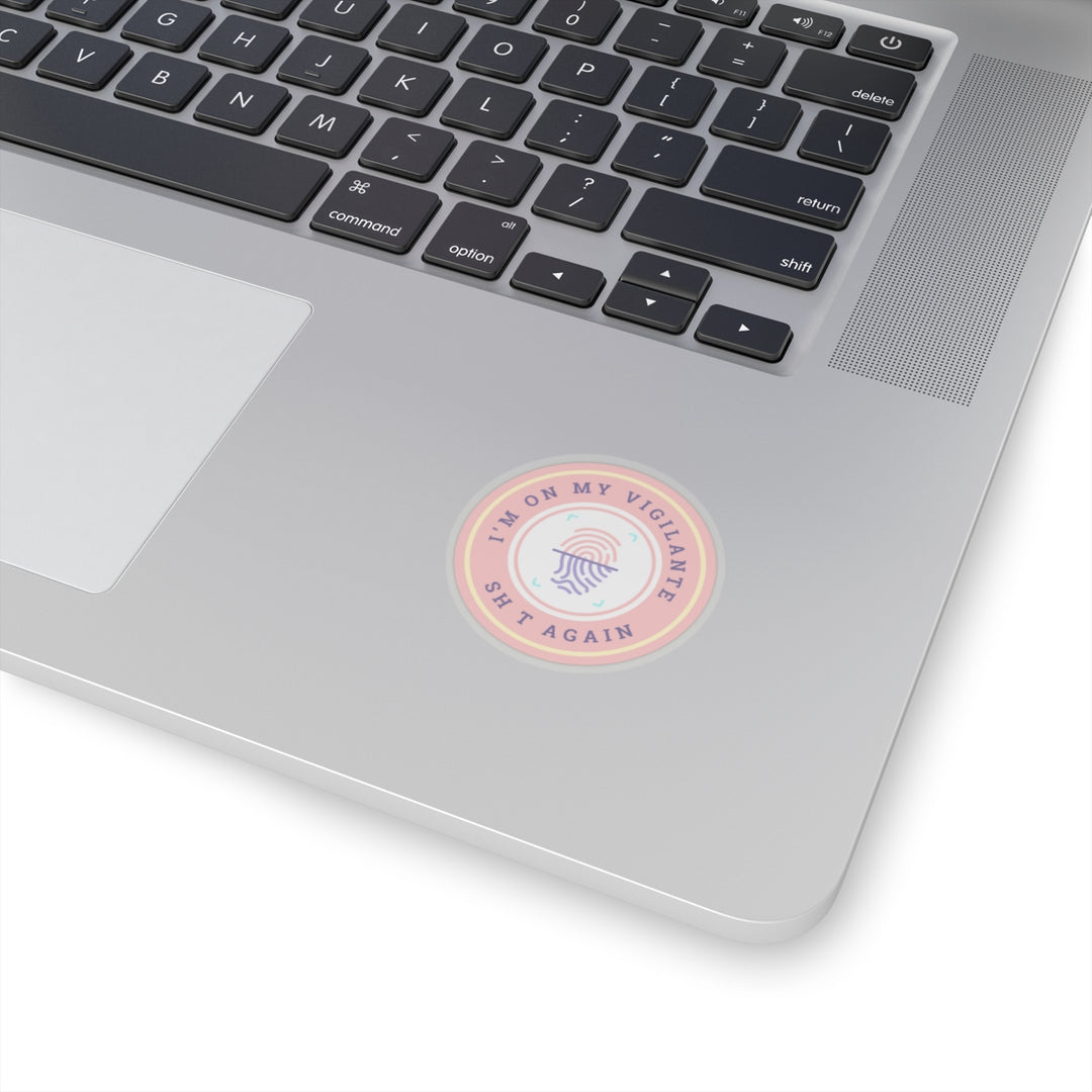 "Vigilante Latent Prints" Vinyl Adhesive Sticker