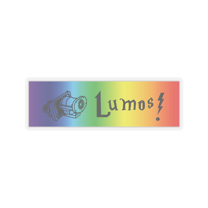 Electromagnetic Spectrum "Lumos" Vinyl Adhesive Sticker