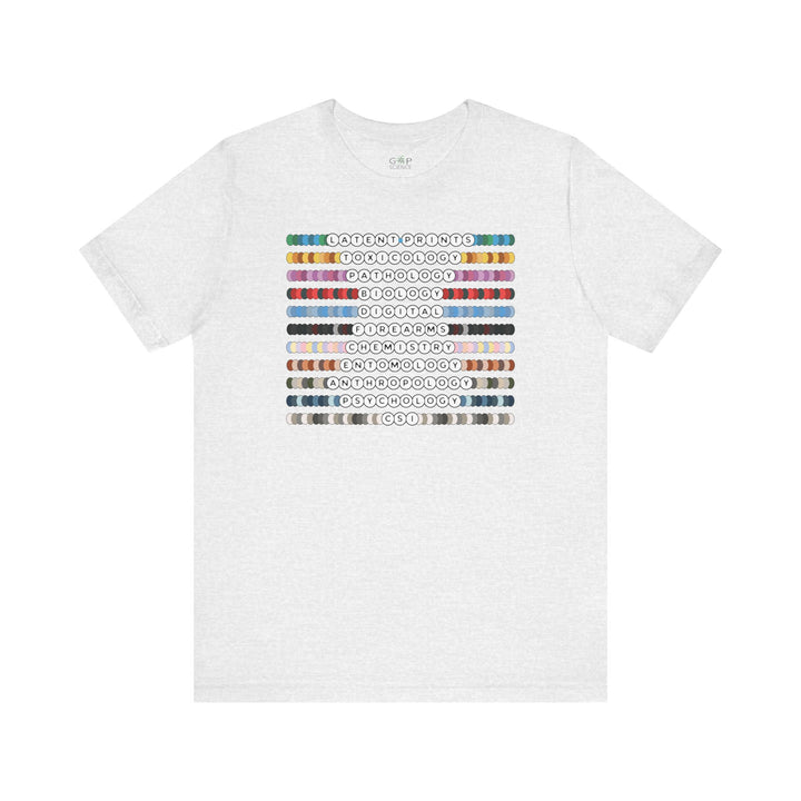 "Forensic Besties" Front Design Unisex Jersey Short Sleeve Tee