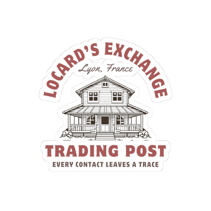Locard's Exchange Trading Post Vinyl Adhesive Sticker