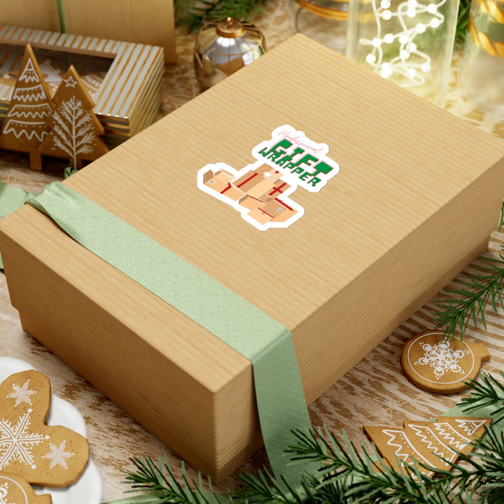 "Professional Gift Wrapper" Vinyl Adhesive Sticker