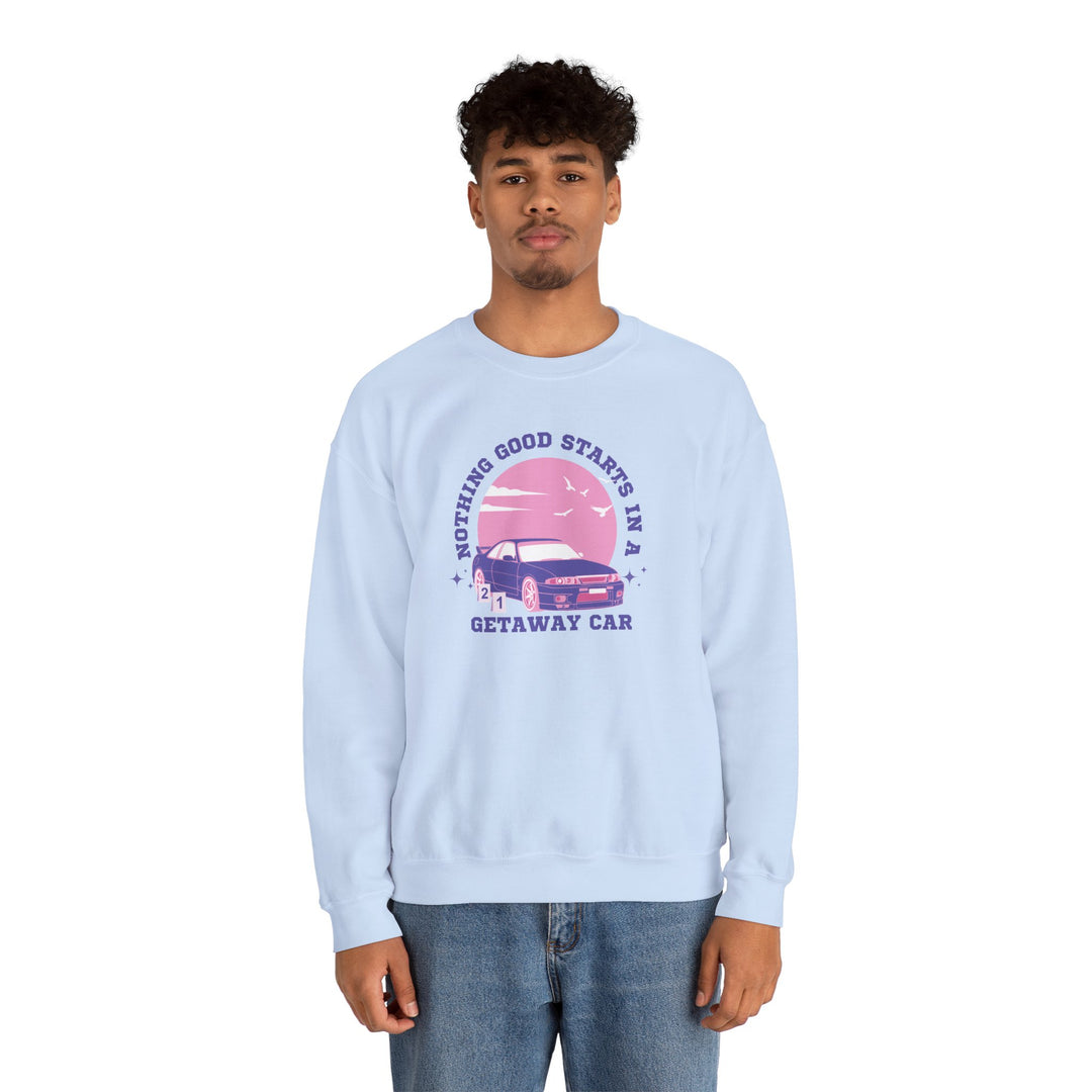 "Getaway Car" Unisex Heavy Blend™ Crewneck Sweatshirt