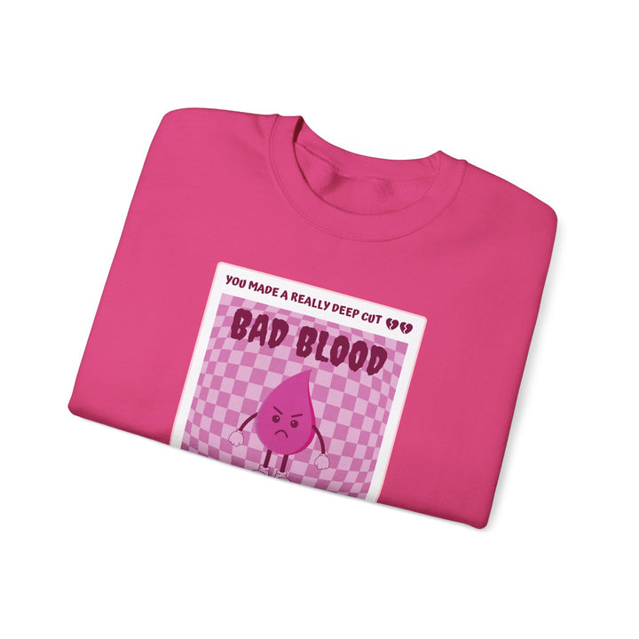 "Bad Blood" Unisex Heavy Blend™ Crewneck Sweatshirt
