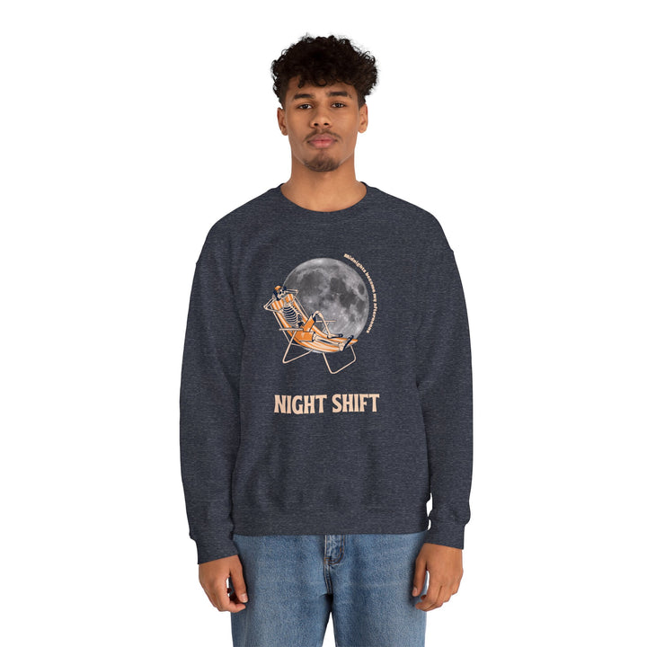 “Night Shift” Unisex Heavy Blend™ Crewneck Sweatshirt