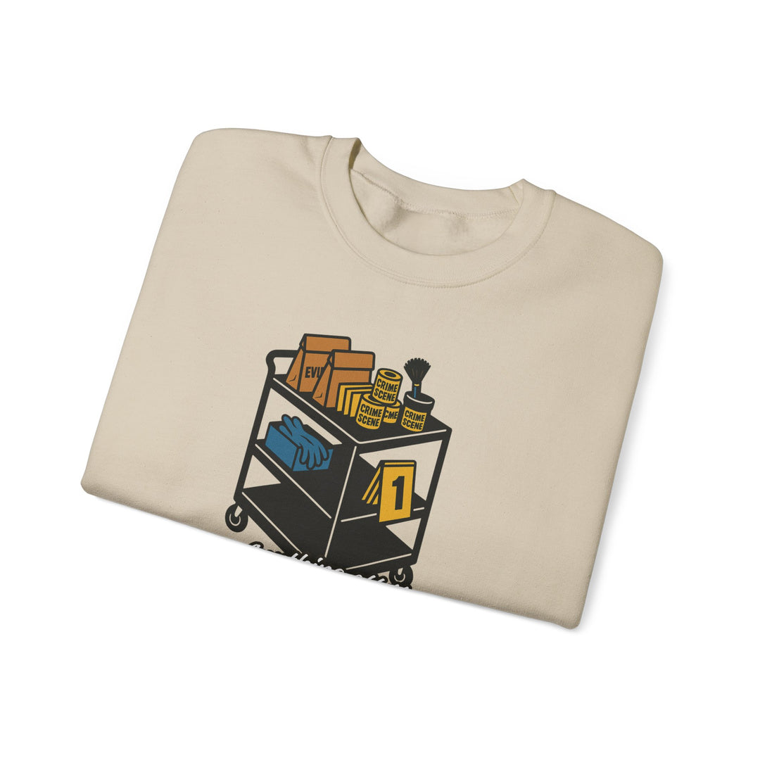 "Anything Off the Trolley" Unisex Heavy Blend™ Crewneck Sweatshirt