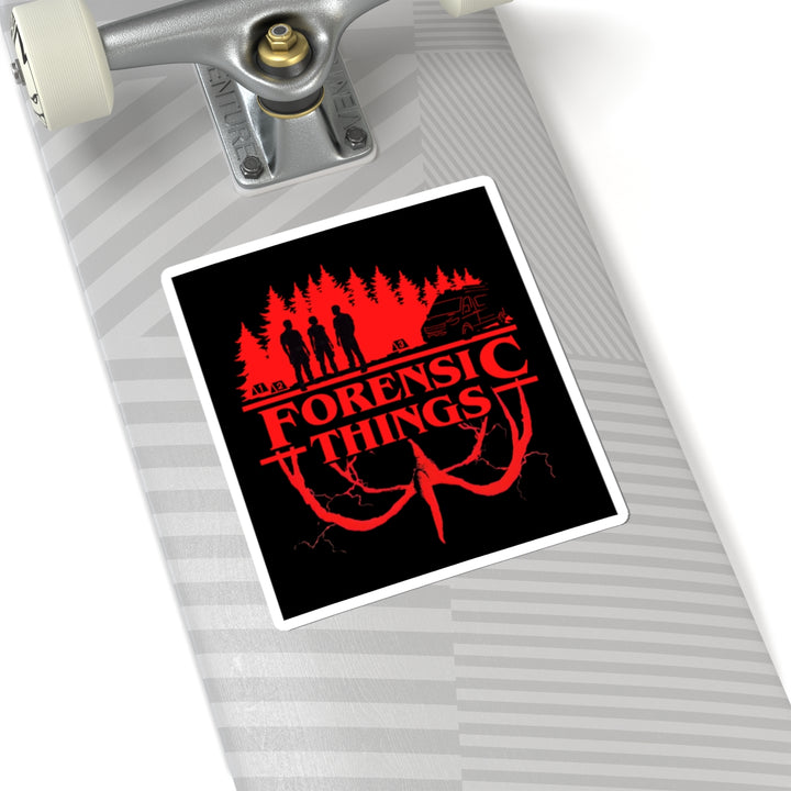 "Forensic Things" Vinyl Adhesive Sticker
