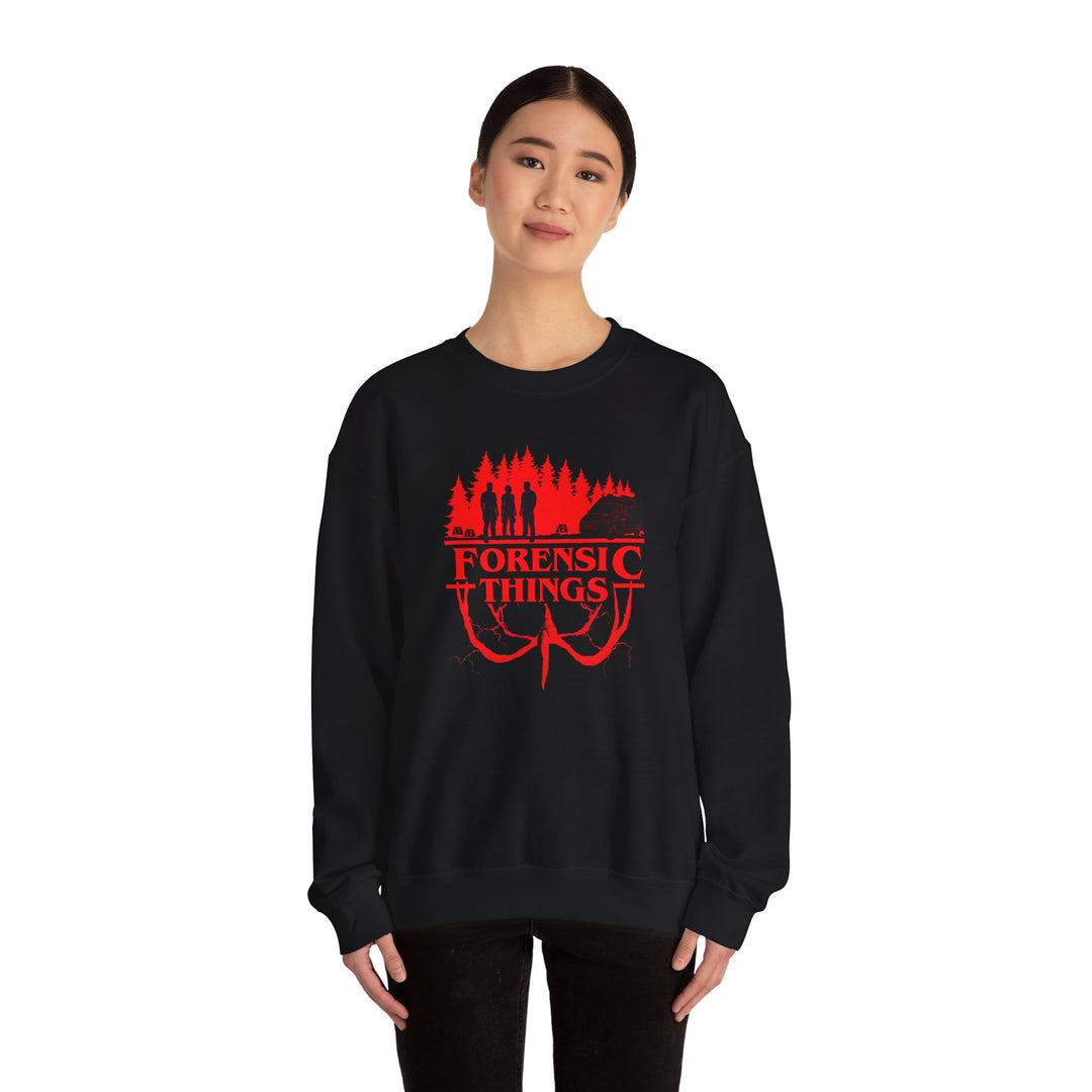 "Forensic Things" Logo Unisex Heavy Blend™ Crewneck Sweatshirt