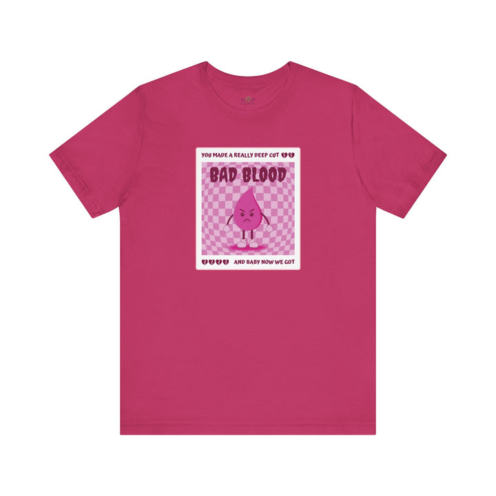 "Bad Blood" Unisex Jersey Short Sleeve Tee