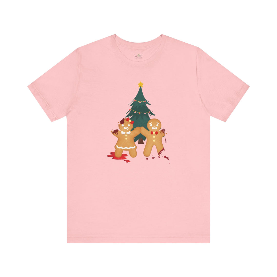 "Gingerbread Crime Scene" Unisex Jersey Short Sleeve Tee