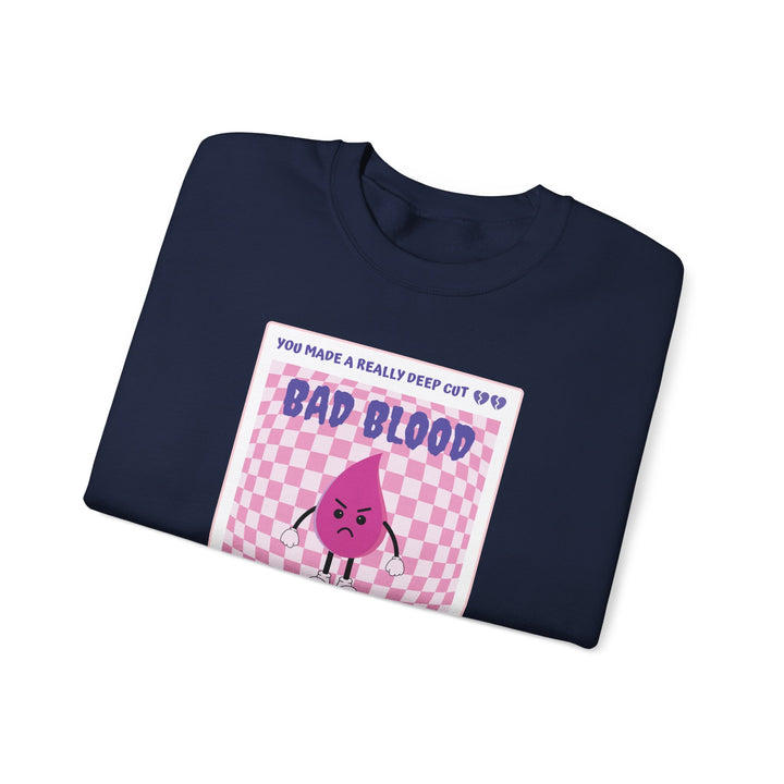 "Bad Blood" Unisex Heavy Blend™ Crewneck Sweatshirt