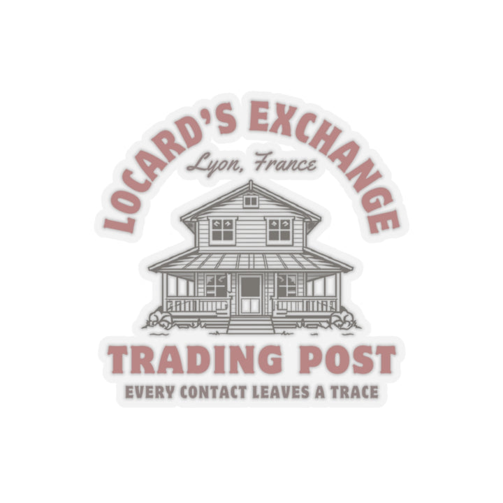 Locard's Exchange Trading Post Vinyl Adhesive Sticker