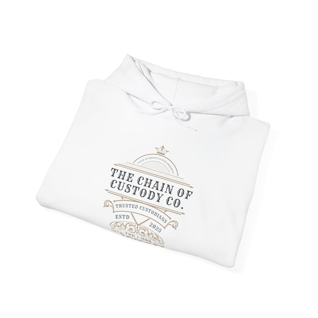 “Chain of Custody Co.” Unisex Heavy Blend™ Hooded Sweatshirt