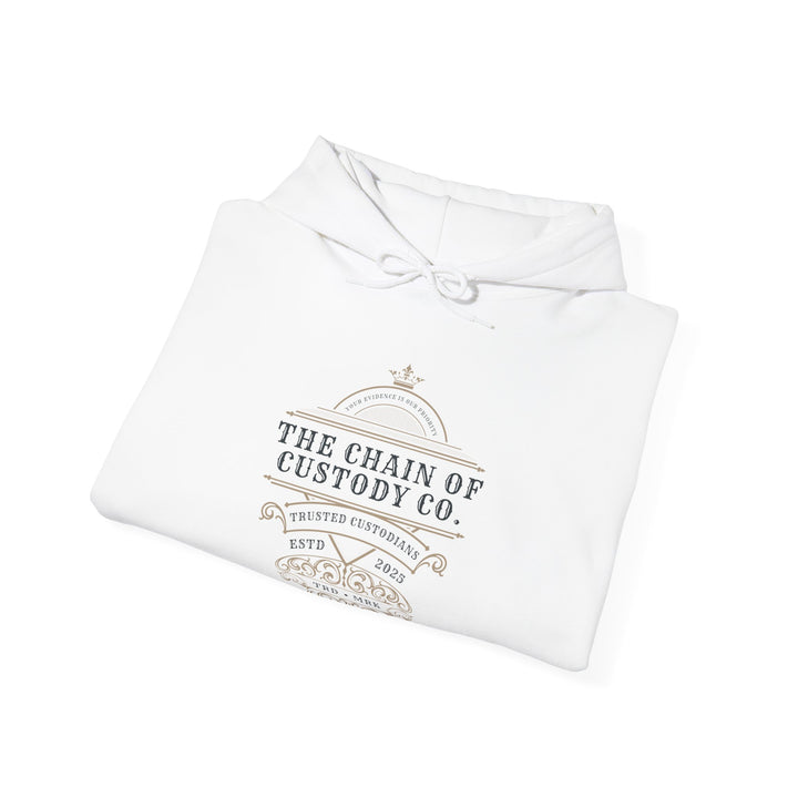 “Chain of Custody Co.” Unisex Heavy Blend™ Hooded Sweatshirt