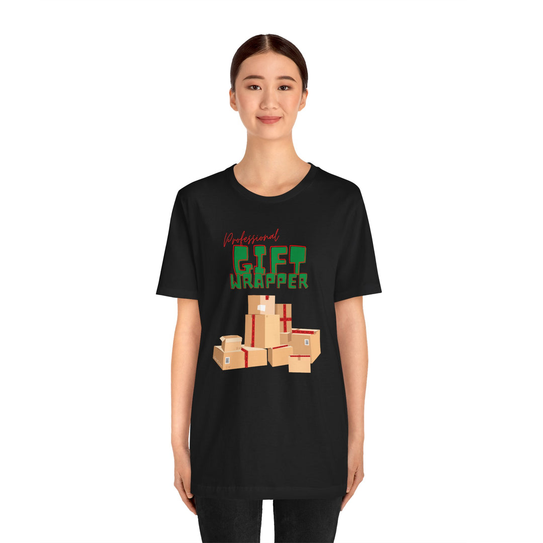 "Professional Gift Wrapper" Unisex Jersey Short Sleeve Tee