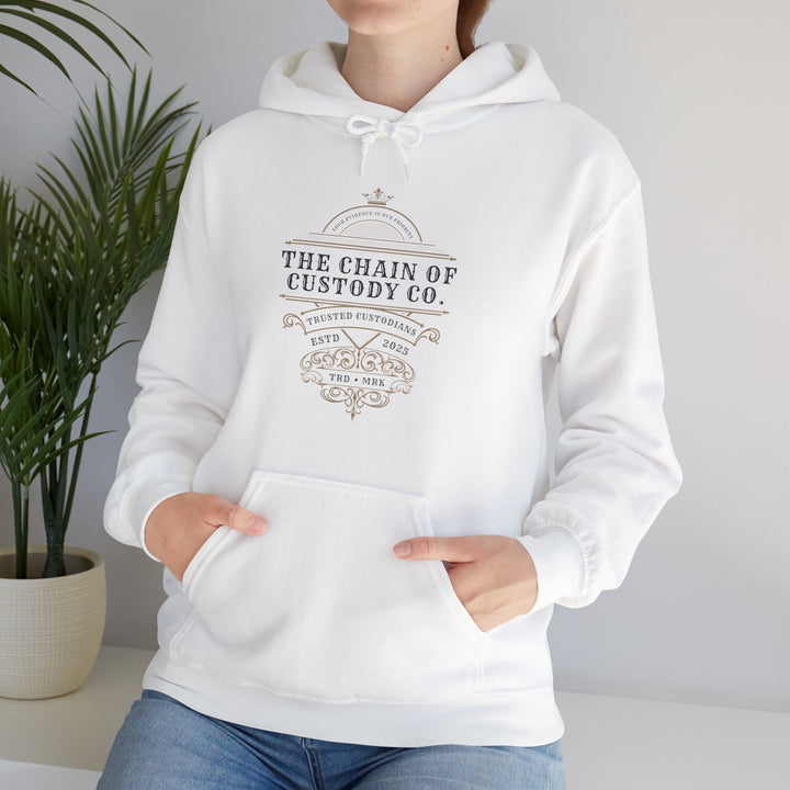 “Chain of Custody Co.” Unisex Heavy Blend™ Hooded Sweatshirt