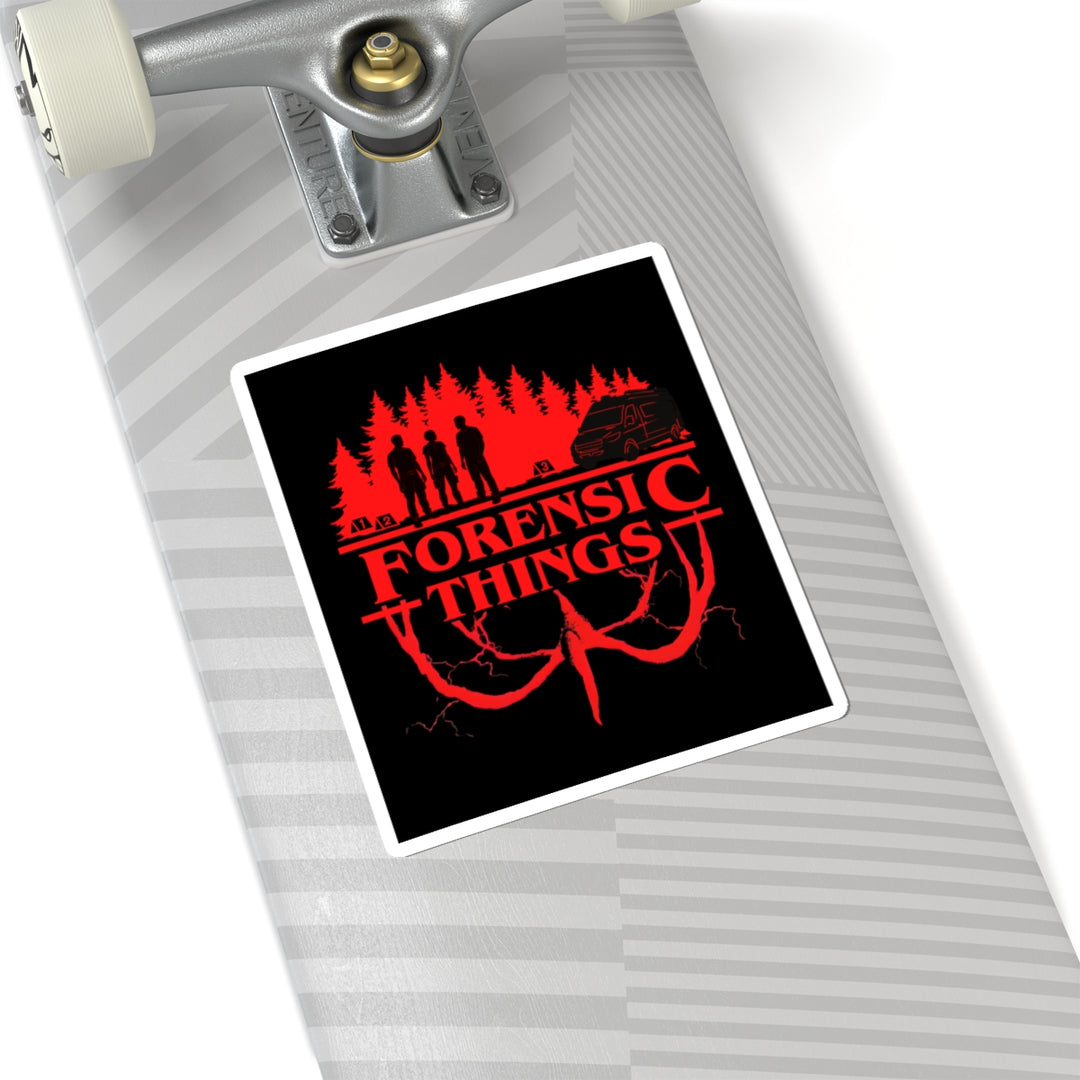 "Forensic Things" Vinyl Adhesive Sticker