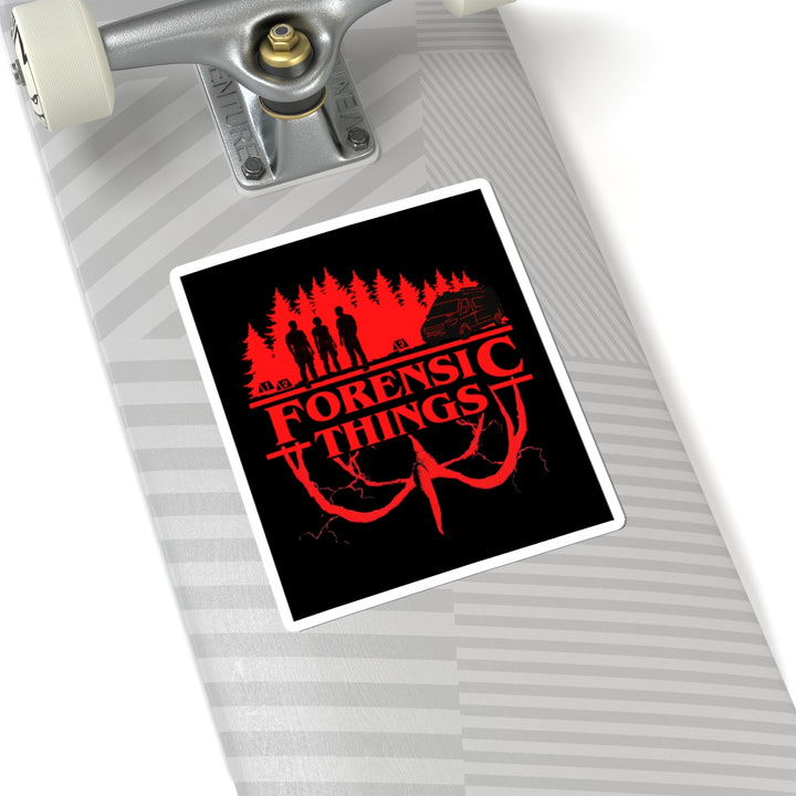 "Forensic Things" Vinyl Adhesive Sticker