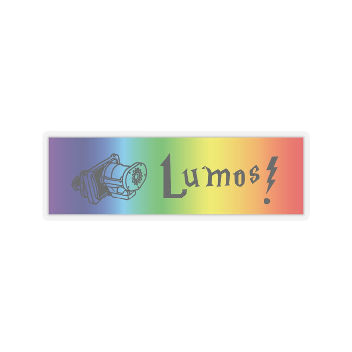 Electromagnetic Spectrum "Lumos" Vinyl Adhesive Sticker