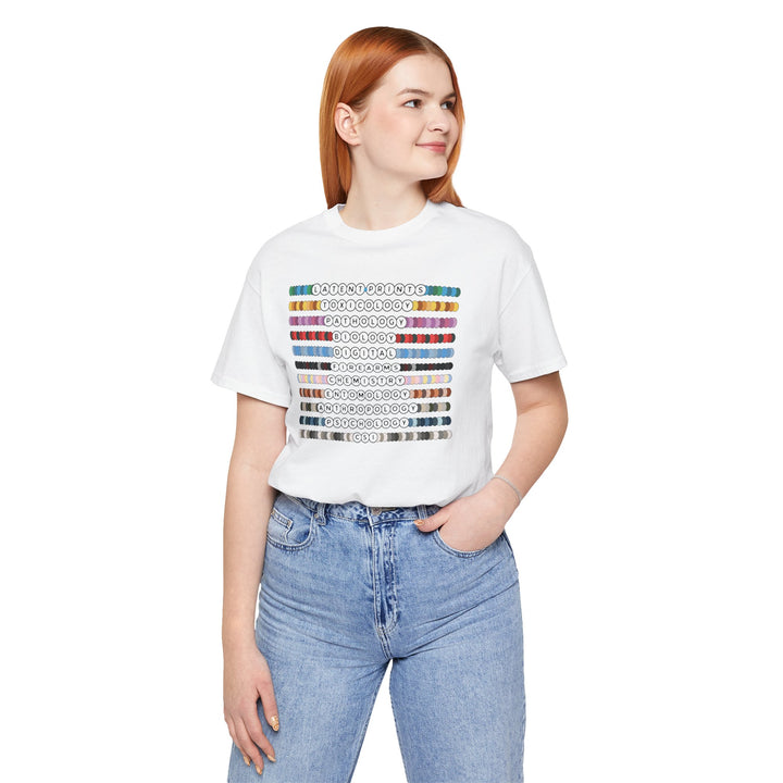 "Forensic Besties" Front Design Unisex Jersey Short Sleeve Tee