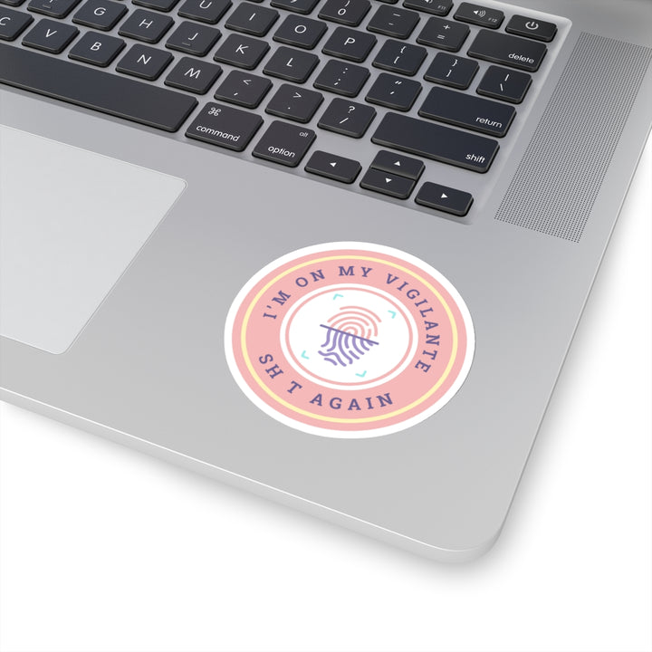 "Vigilante Latent Prints" Vinyl Adhesive Sticker
