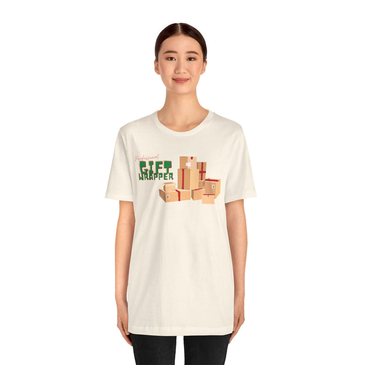 "Professional Gift Wrapper" Unisex Jersey Short Sleeve Tee