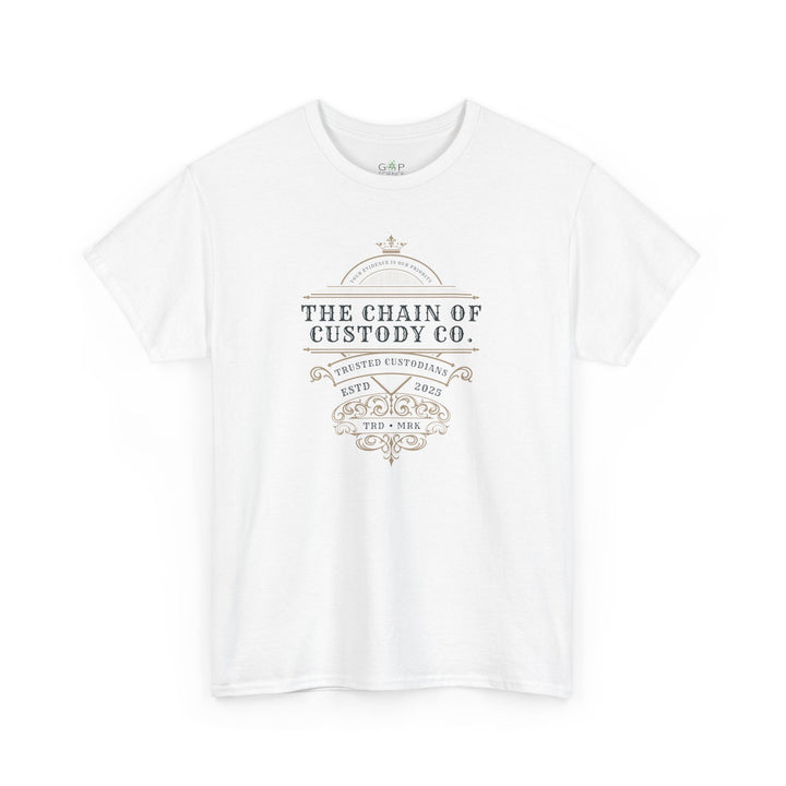 Chain of Custody Co. Graphic Unisex Heavy Cotton Tee (2 colors)